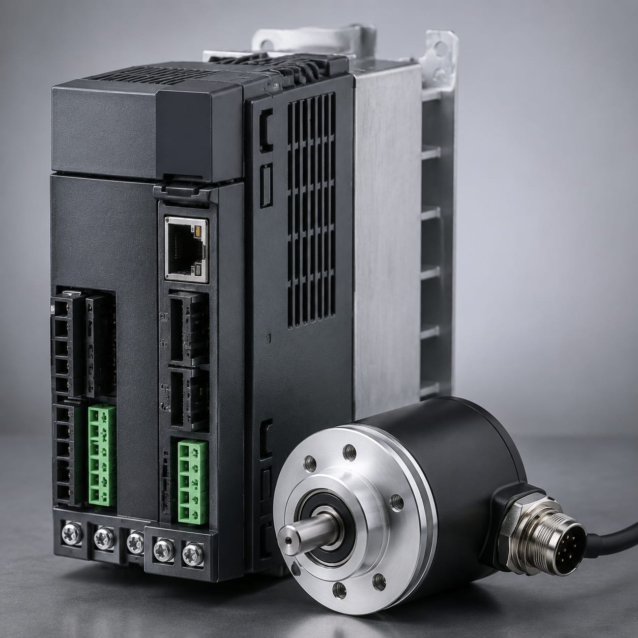 Inversores y encoders