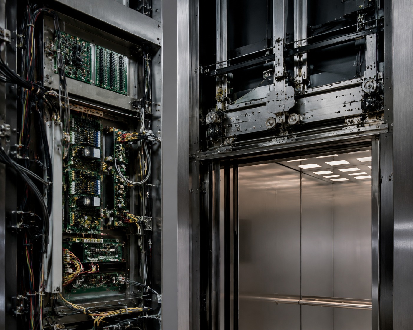 Tarjeta de comunicación de techo en elevadores México