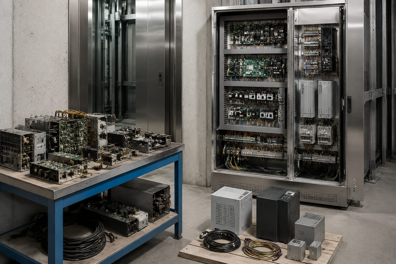 Elevator controller: tipos, selección y modernización