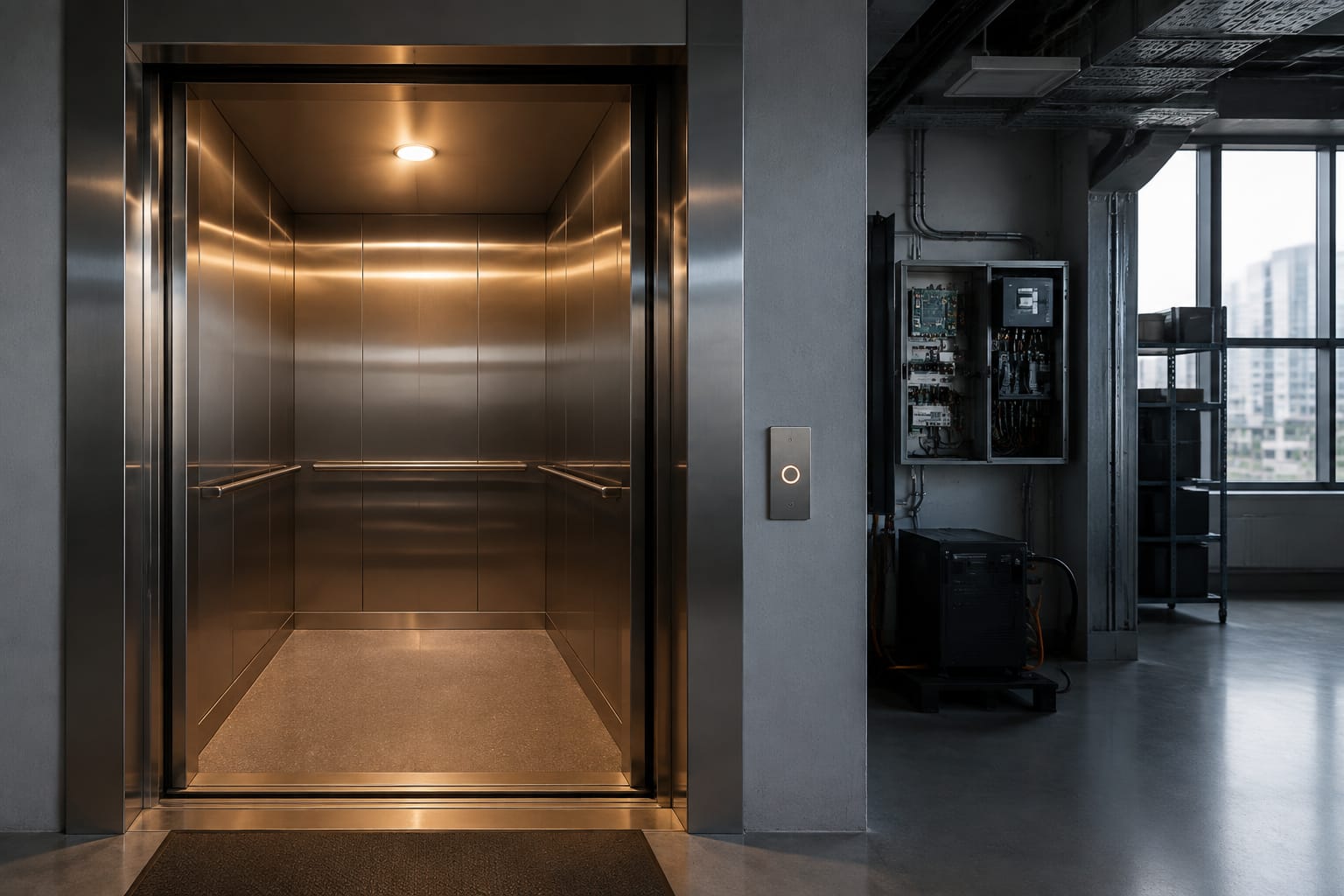 Luz de emergencia en elevadores: prueba y reparación