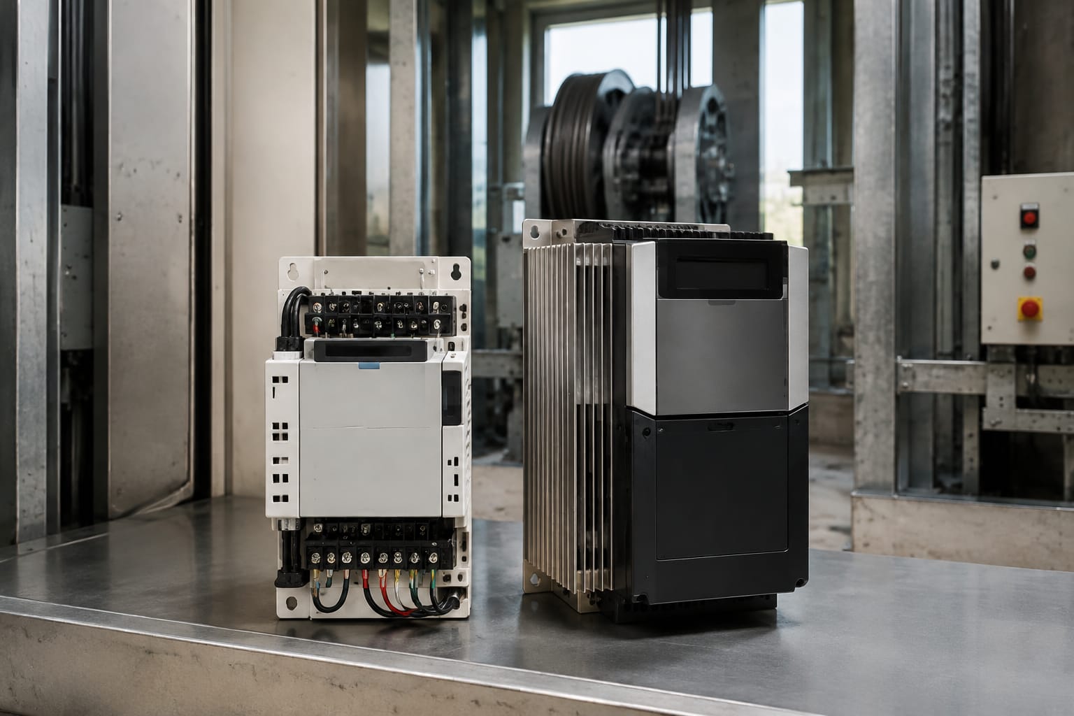 Elevator soft starter vs VFD: cómo elegir el control