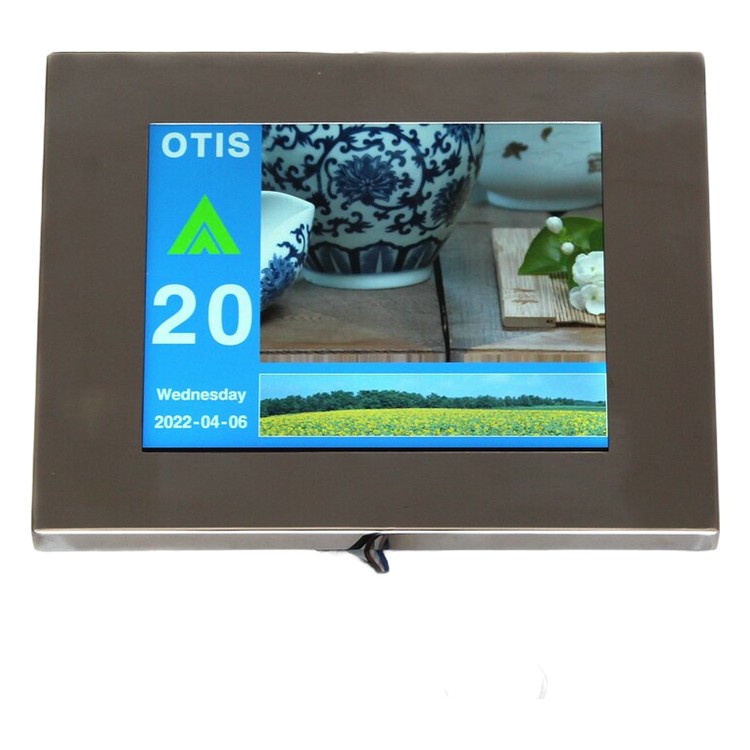 Pantalla multimedia de 10.4 pulgadas OTIS piezas de ascensor accesorios de ascensor