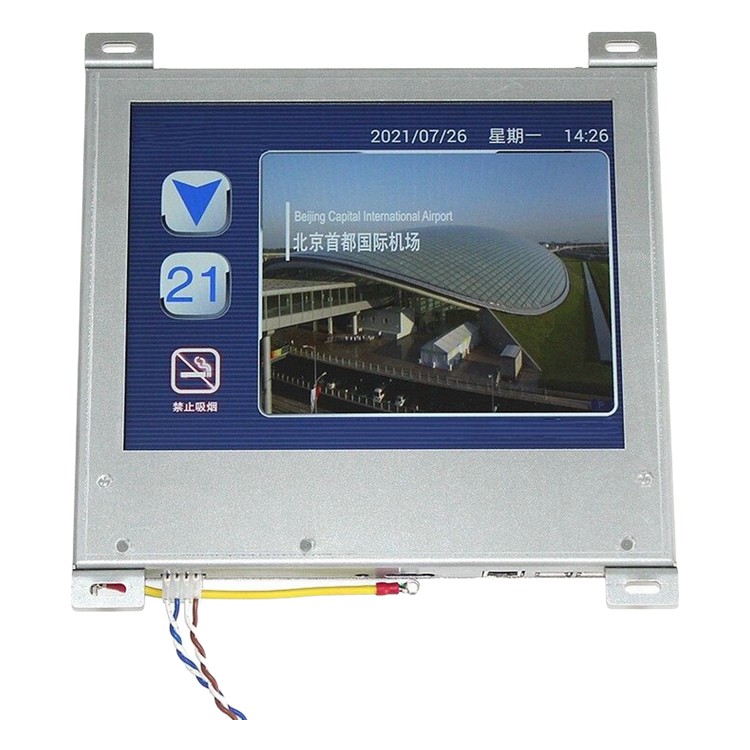 Pantalla LCD de 10.4 pulgadas OTIS piezas de elevador accesorios de elevador