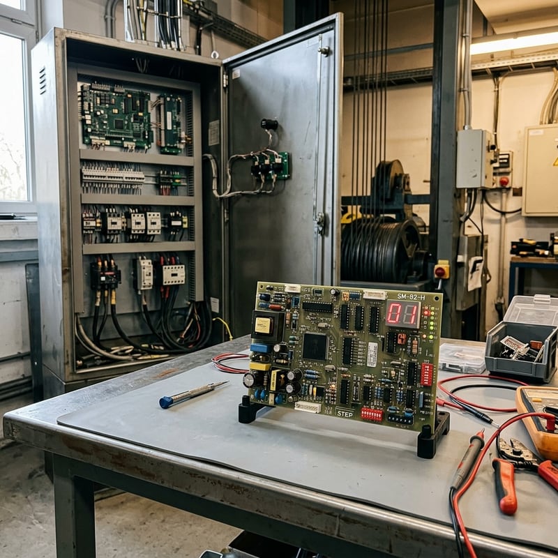Instalación de la placa de señales STEP SM-02-H