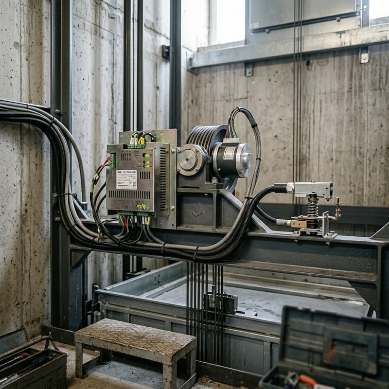 Instalación de la tarjeta de potencia OTIS CLT-05024MB